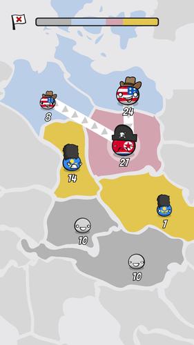 Country Balls: World Clash Capture d'écran 1