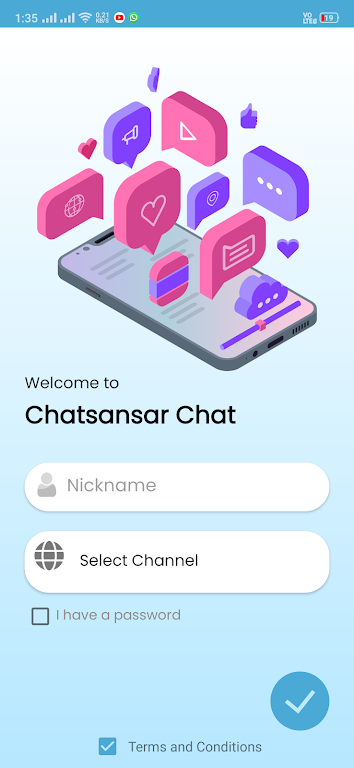 Schermata ChatSansar 0