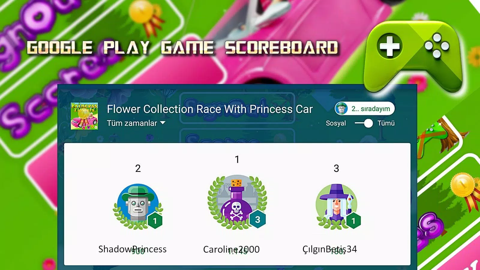 (New) Collect The Most Flowers With Prencess應用截圖第3張