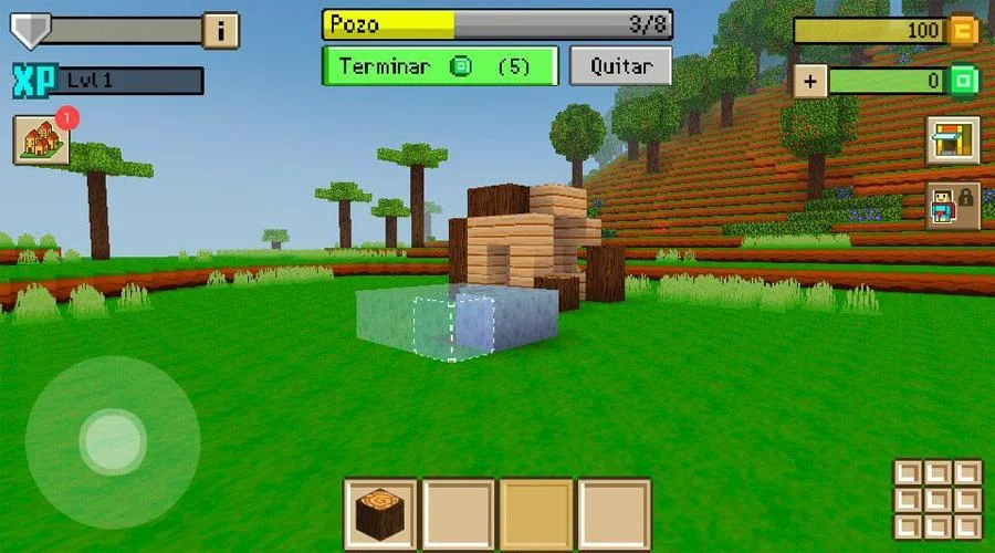 Block Craft 3D: Building and Crafting Ảnh chụp màn hình 1