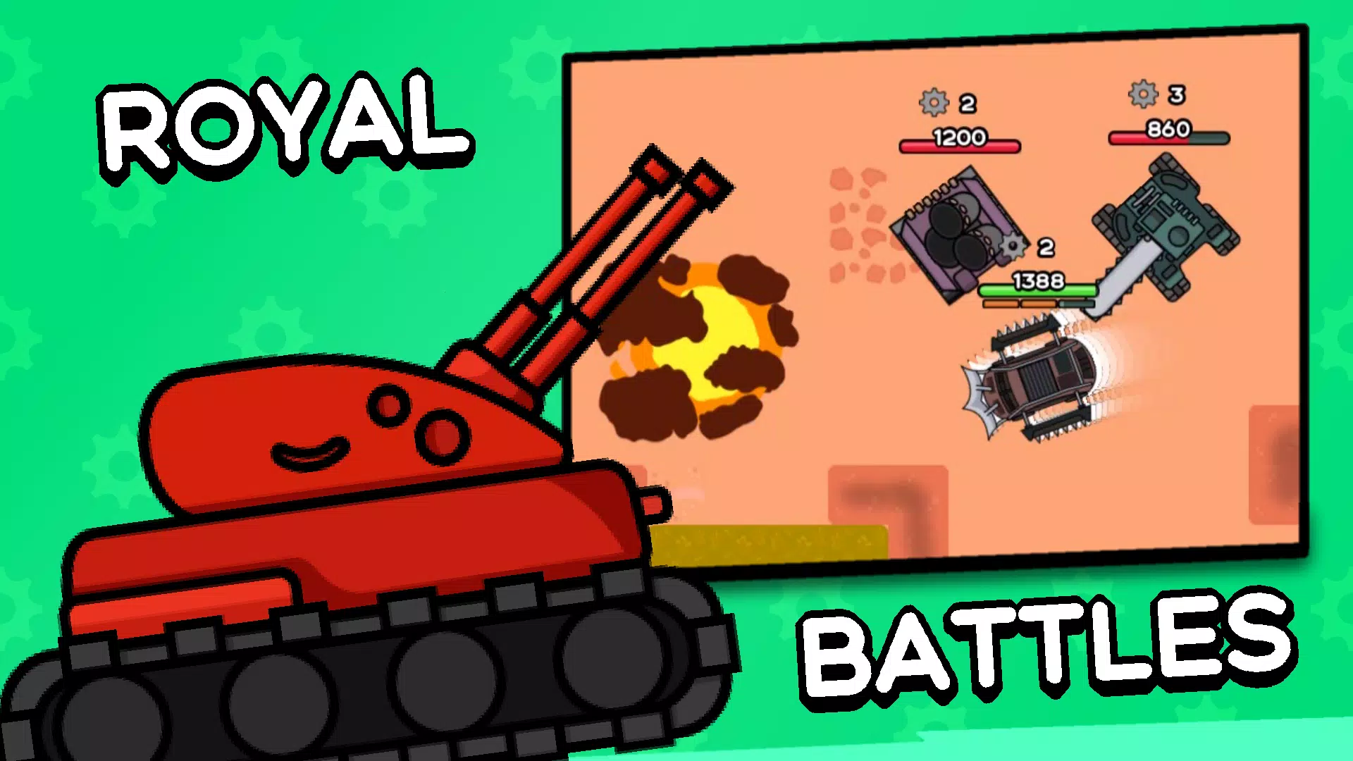 Tanks: Battle for survival ภาพหน้าจอ 3