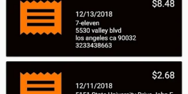 Receiptify Mod ဖန်သားပြင်ဓာတ်ပုံ 2