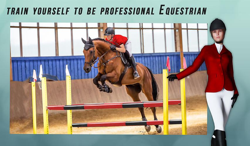 Horse Show Jump: Horse Games Captura de pantalla 0