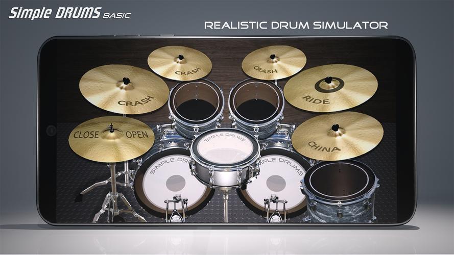 Simple Drums Basic - Drum Set スクリーンショット 1