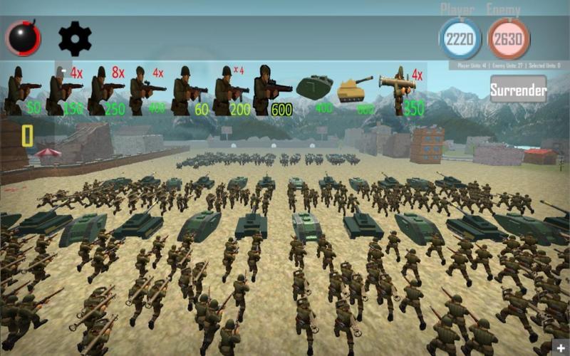 WORLD WAR II: SOVIET WARS RTS 스크린샷 0