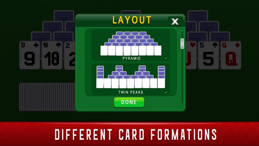 TriPeaks Solitaire Classic 스크린샷 3