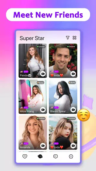MatchU-Live, Meet People, Chat應用截圖第3張