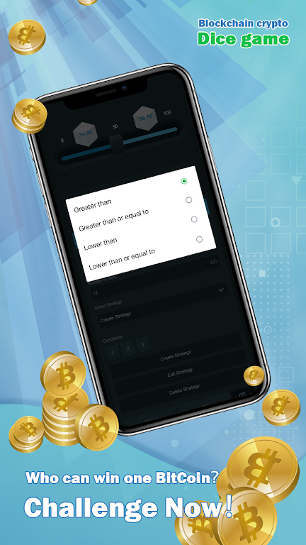 Crypto Dice Capture d'écran 1