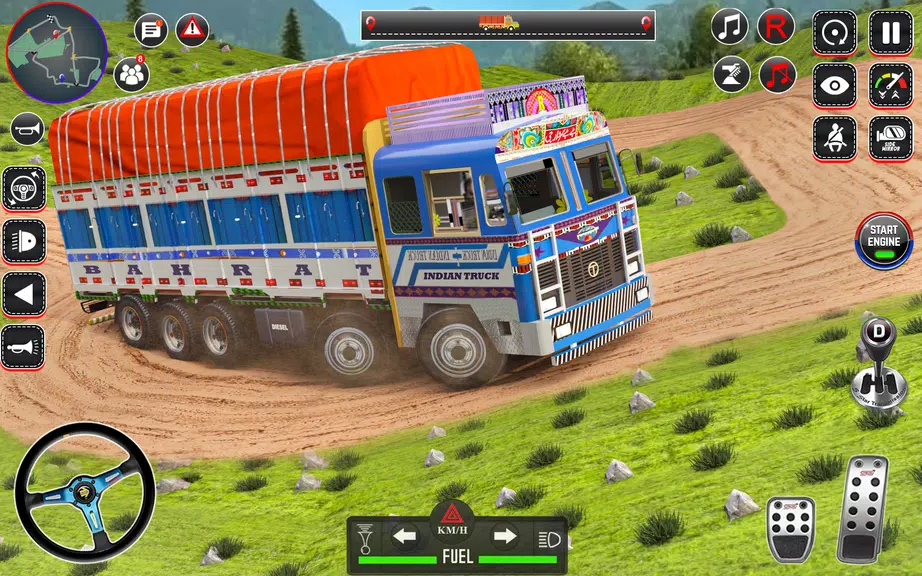 Cargo Truck Driving Games 3D Schermafbeelding 1