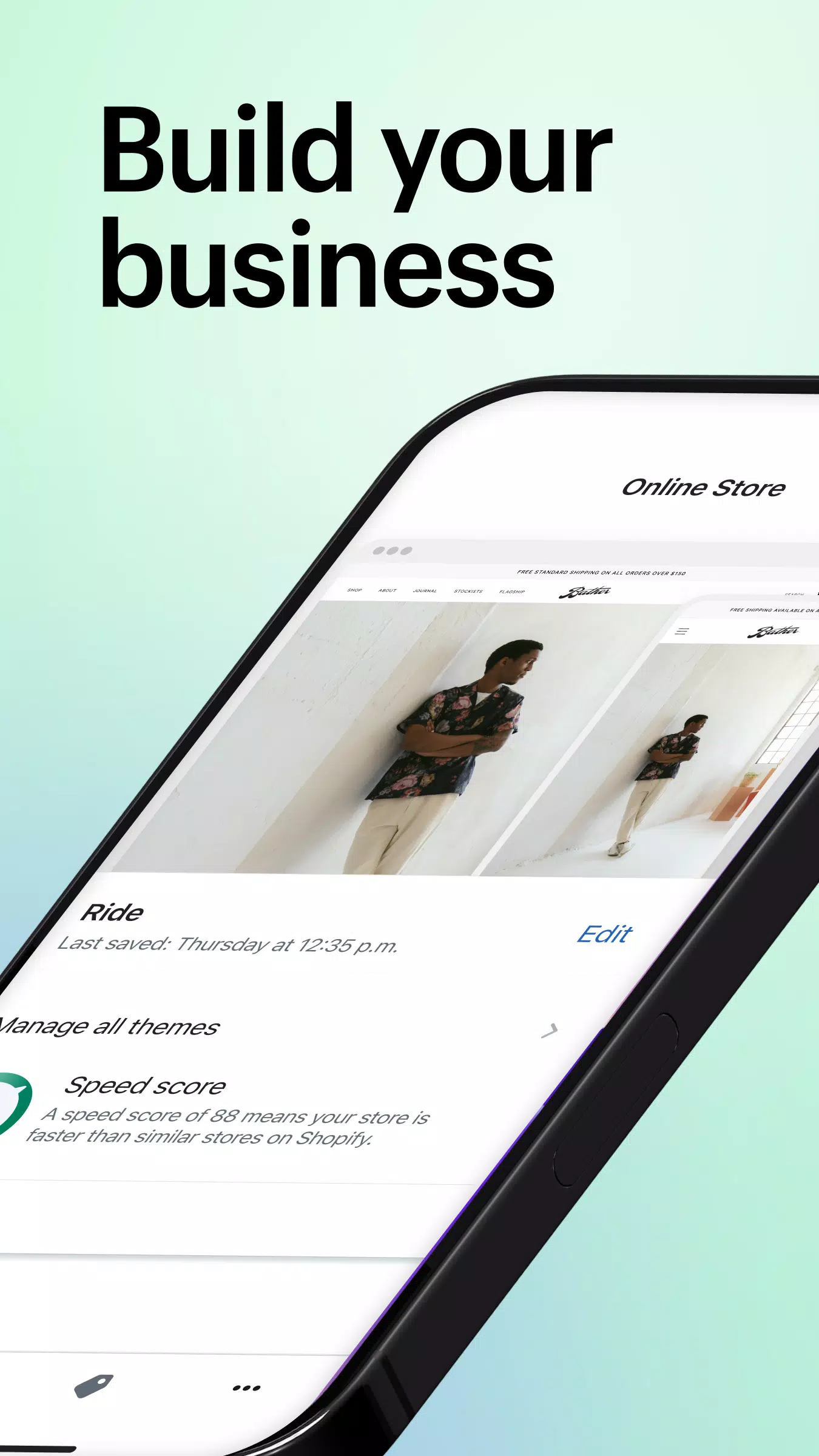 Shopify - 独自のネットショップ スクリーンショット 0