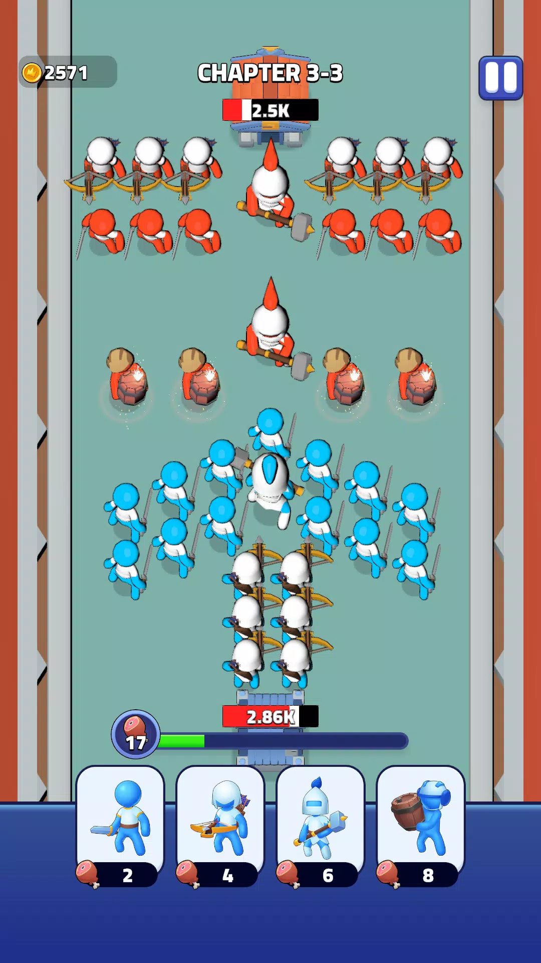 Warrior Clash スクリーンショット 1