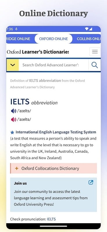 IELTS Vocabulary スクリーンショット 1