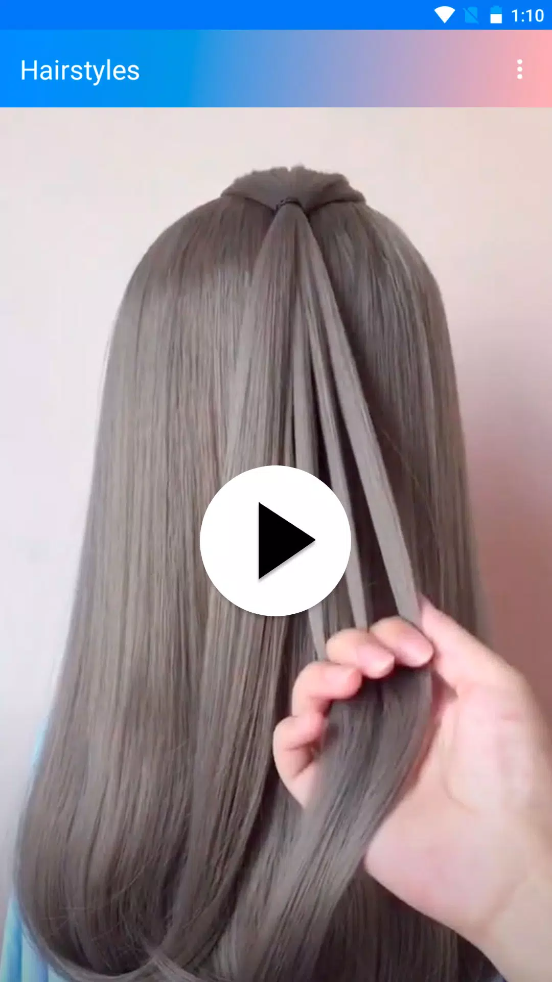 Easy hairstyles step by step 스크린샷 2