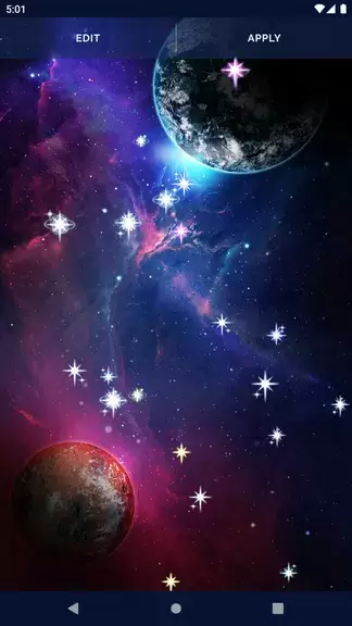 Galaxy Universe Live Wallpaper應用截圖第3張