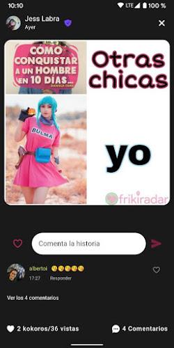 FrikiRadar, citas para frikis スクリーンショット 3