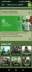 myINEC: Official app of INEC 스크린샷 2