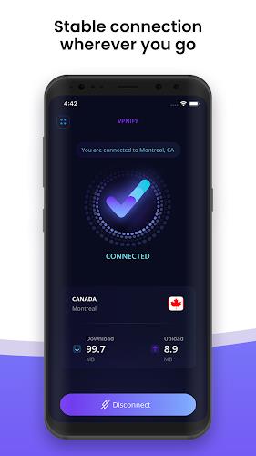 vpnify - Unlimited VPN Proxy Zrzut ekranu 2