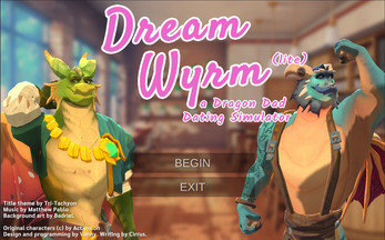 Dream Wyrm: a Dragon Dad Dating Simulator Capture d'écran 0