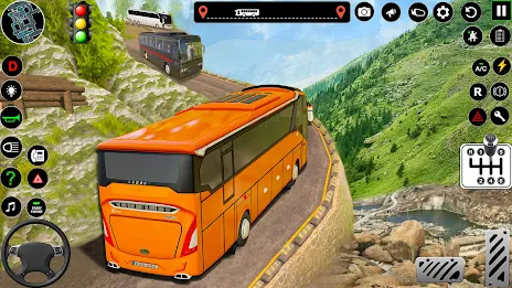 US Bus Simulator: Coach Bus 3D ဖန်သားပြင်ဓာတ်ပုံ 0