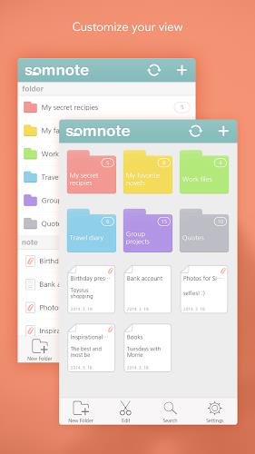 SomNote - Beautiful note app ภาพหน้าจอ 0