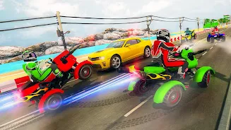 ATV Quad Bike Traffic Race スクリーンショット 0