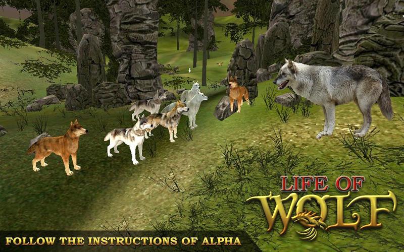 Wolf Life Simulator应用截图第1张