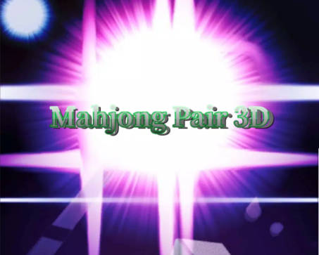 Mahjong Pair 3D: Easy And Simple スクリーンショット 0