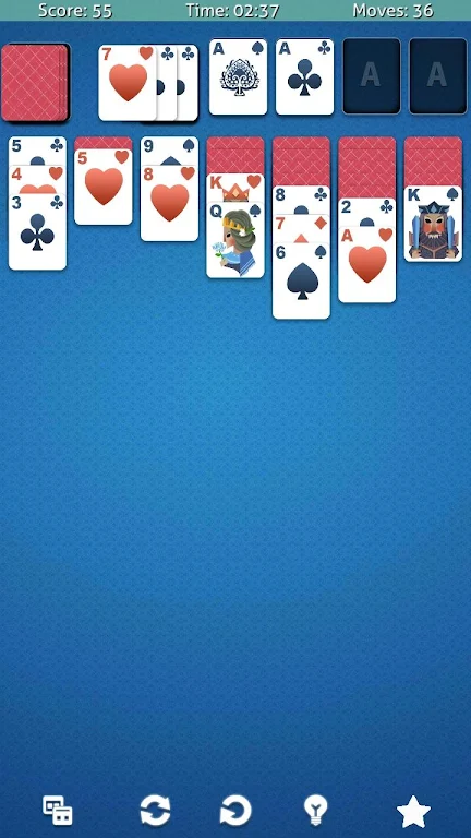 Solitaire classic 2020 ဖန်သားပြင်ဓာတ်ပုံ 1