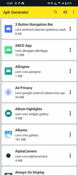 Schermata Apk Generator 0