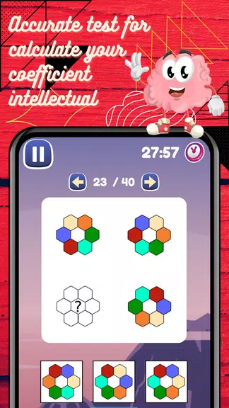 IQ Test: Logic brain training 스크린샷 2