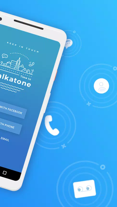 Talkatone: Texting & Calling スクリーンショット 1