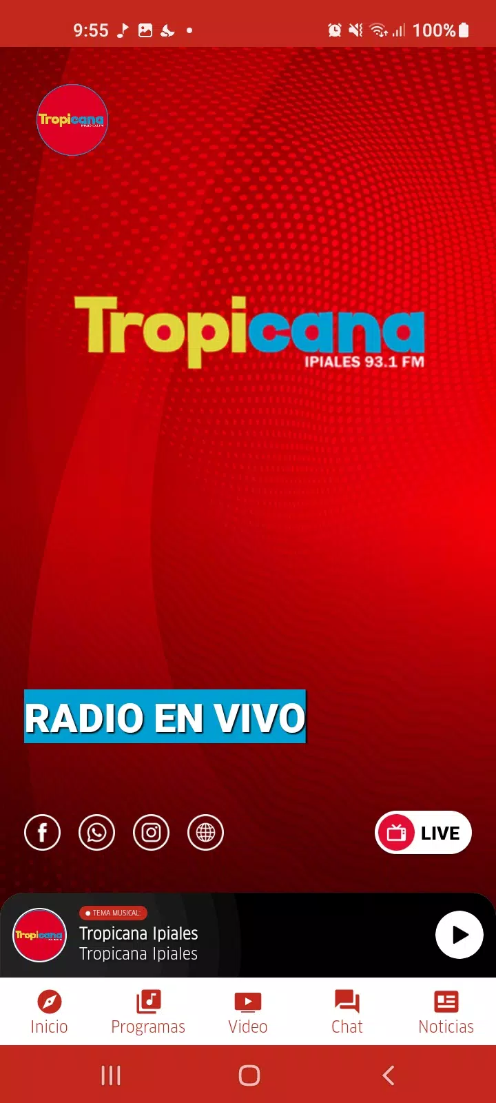 Tropicana Ipiales Screenshot 1