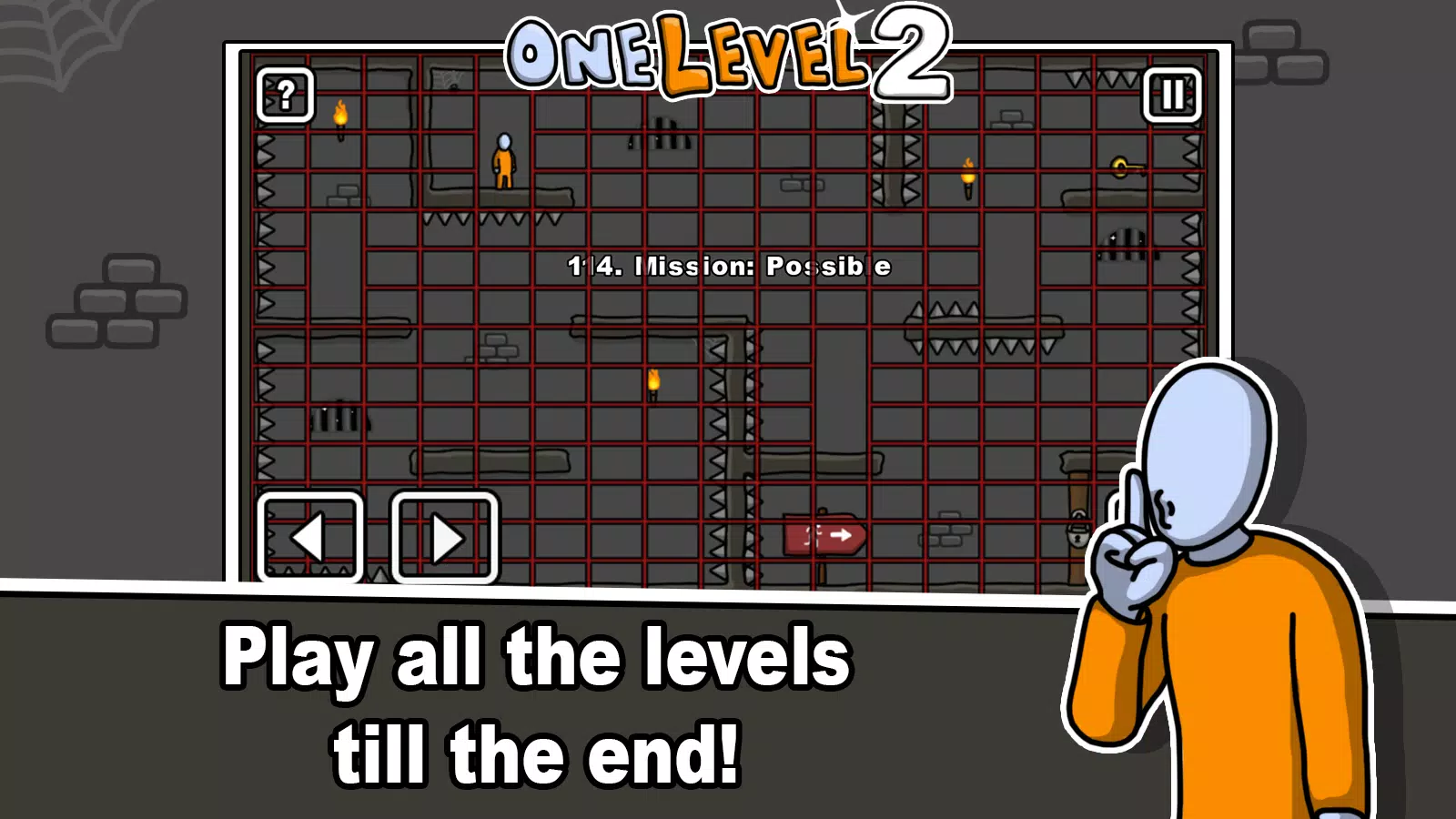 One Level 2 Stickman Jailbreak應用截圖第3張