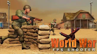 World War Army: War Mission スクリーンショット 2