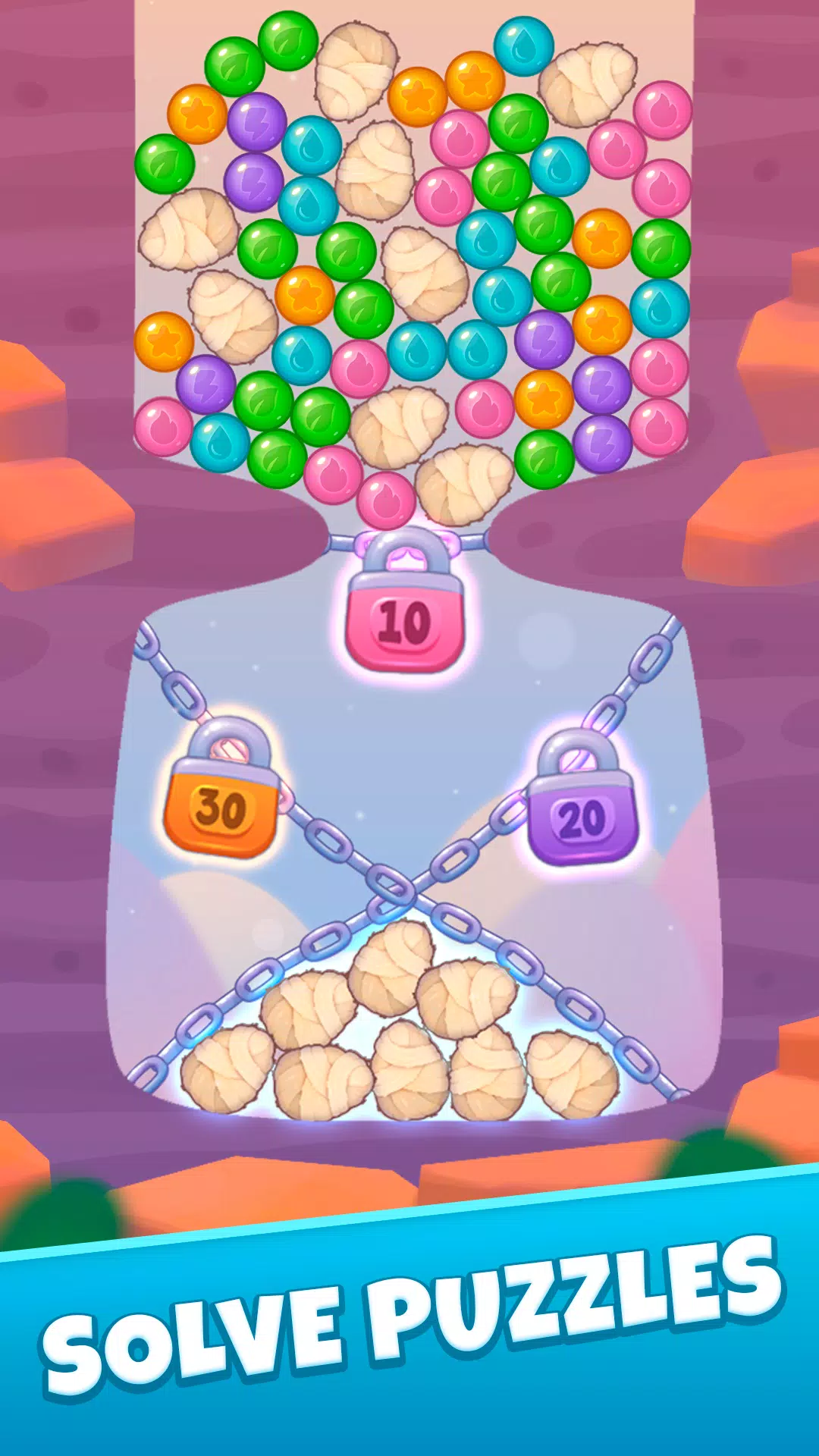 Pop Blast - Match Ball Puzzle Captura de pantalla 1