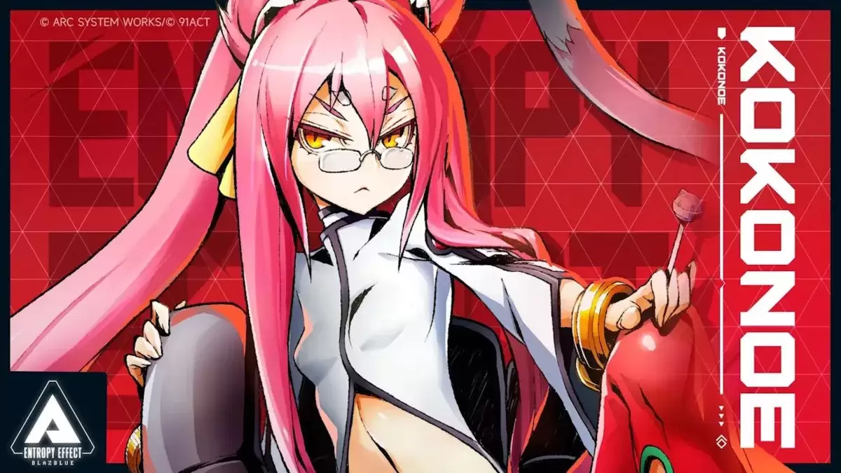 Kokonoe de l'effet d'entropie de BlazBlue