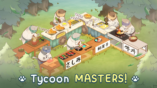 Cat Garden Food Party Tycoon 스크린샷 2