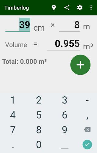 Timberlog - Timber calculator Schermafbeelding 0