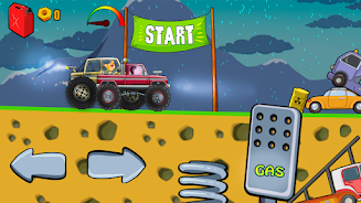 Kids Monster Truck Racing Game Ekran Görüntüsü 0