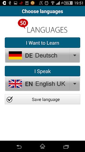 Learn German - 50 languages Captura de tela 2