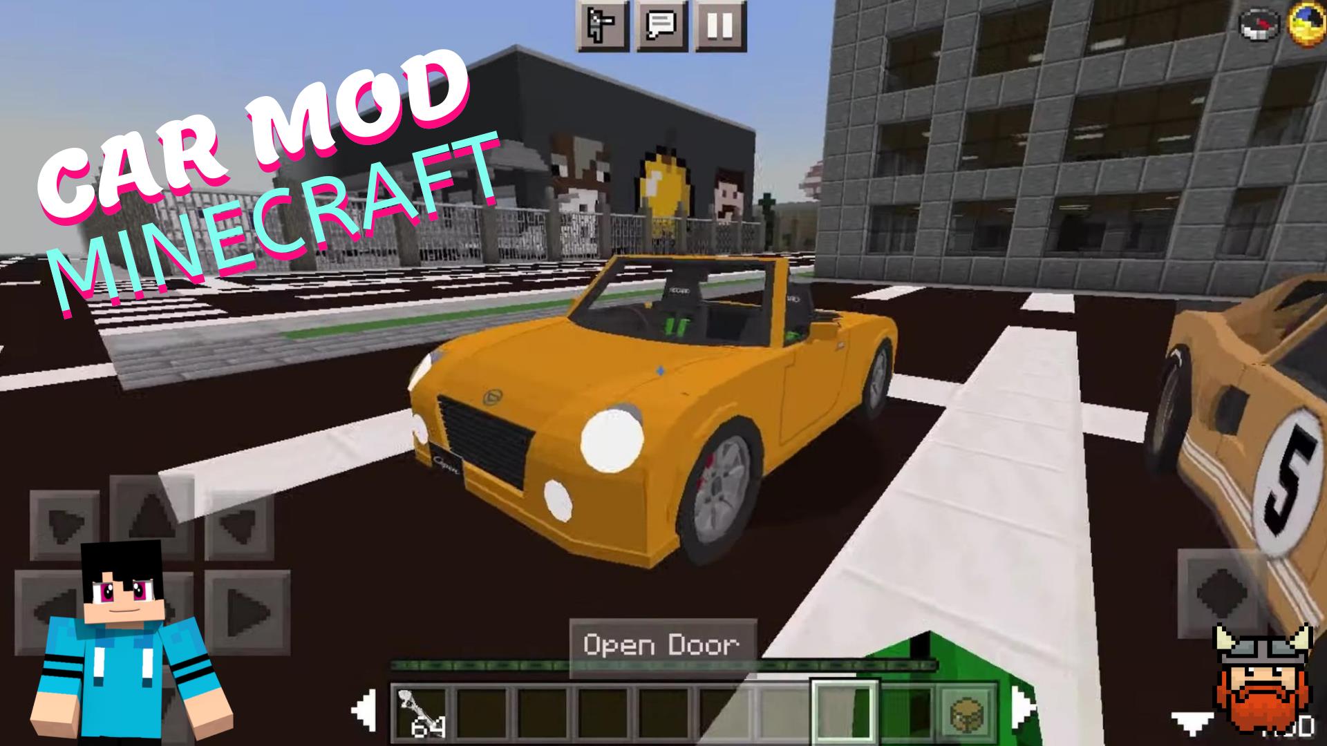 Cars Mod for Minecraft PE Ekran Görüntüsü 3