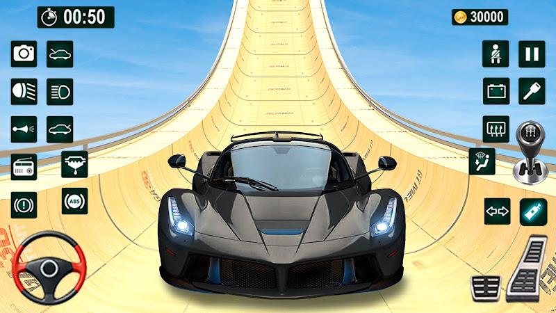 Mega Ramp GT Car Stunt Games 스크린샷 1