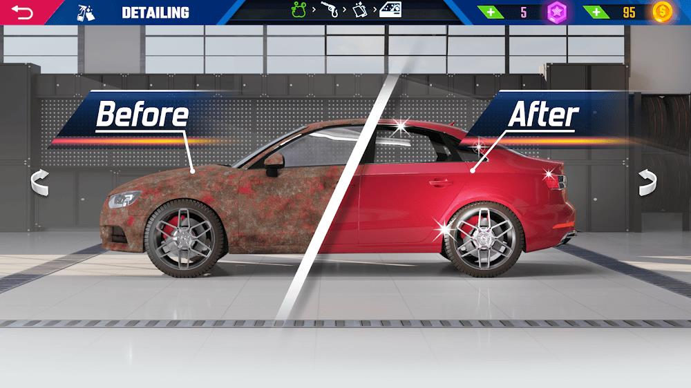 Car Detailing Simulator 2023 Ekran Görüntüsü 1