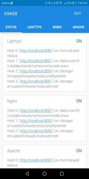 KSWEB: web developer kit Capture d'écran 2