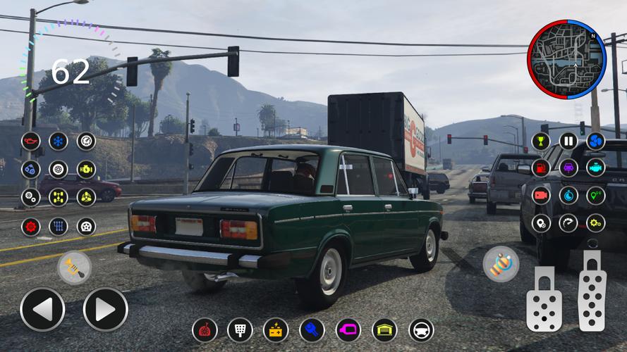 2106 VAZ: Lada Drift & Racing Captura de tela 2