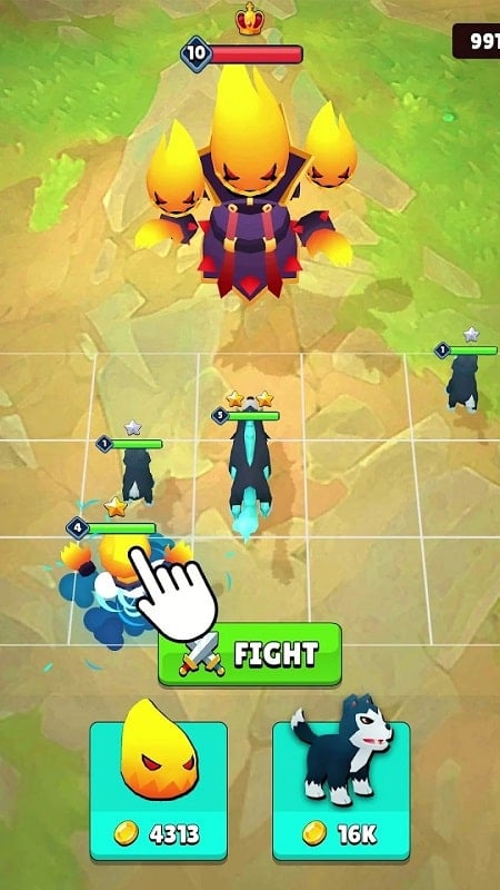 Merge Battle Tactics स्क्रीनशॉट 1