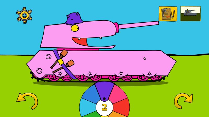 Tanktoon RanZar Coloring Captura de pantalla 1