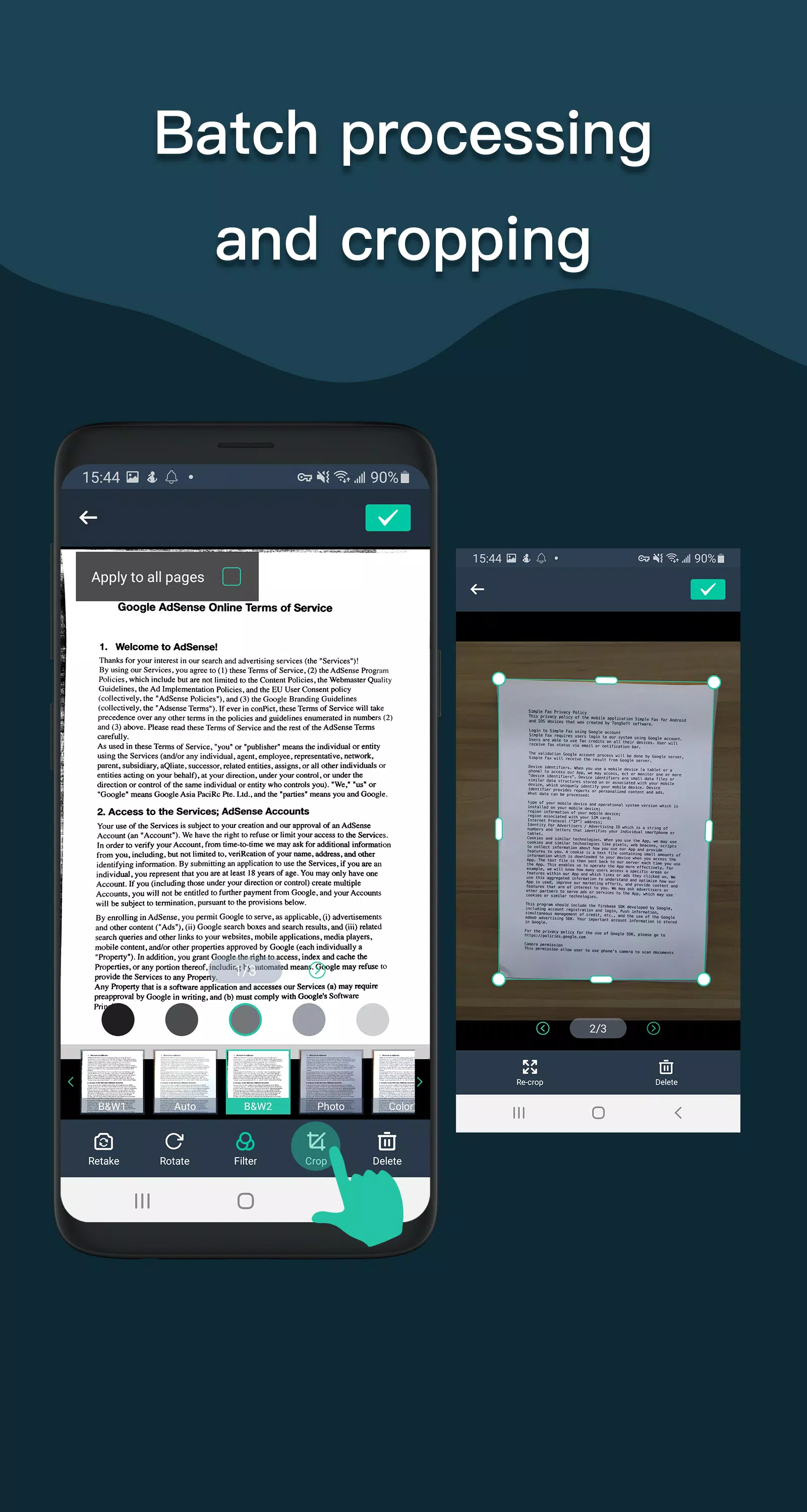 Simple Scan - PDF Scanner App Schermafbeelding 1