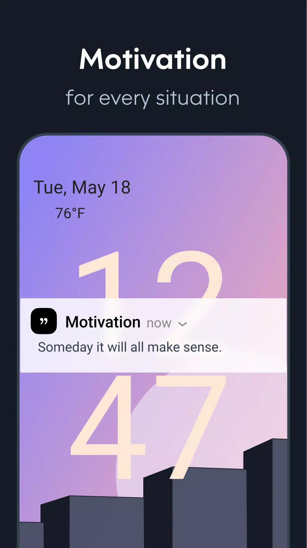 Motivation - Daily quotes स्क्रीनशॉट 0