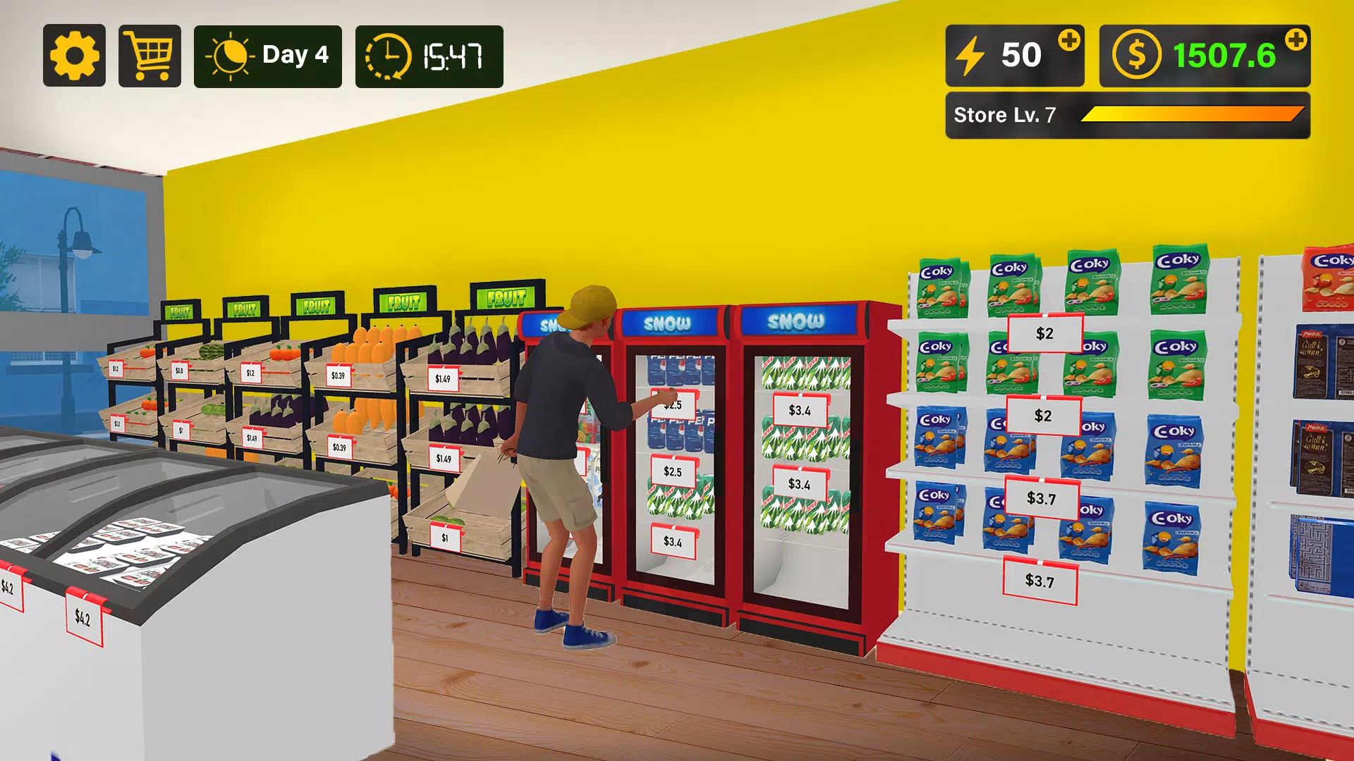 Schermata Supermarket 3D Simulation Game 0
